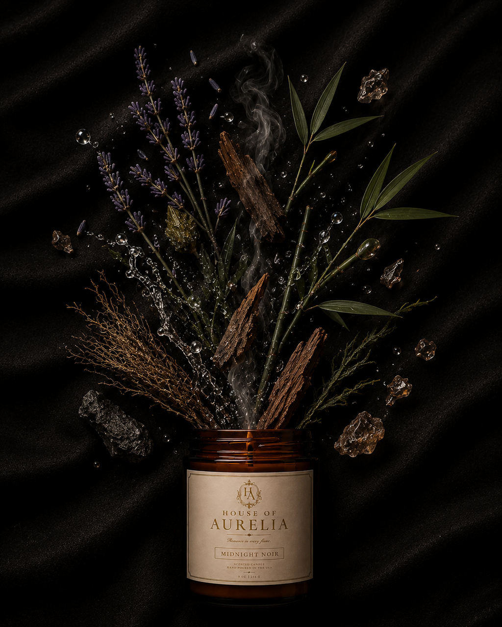 006 Midnight Noir- Clean Bamboo and Lavender