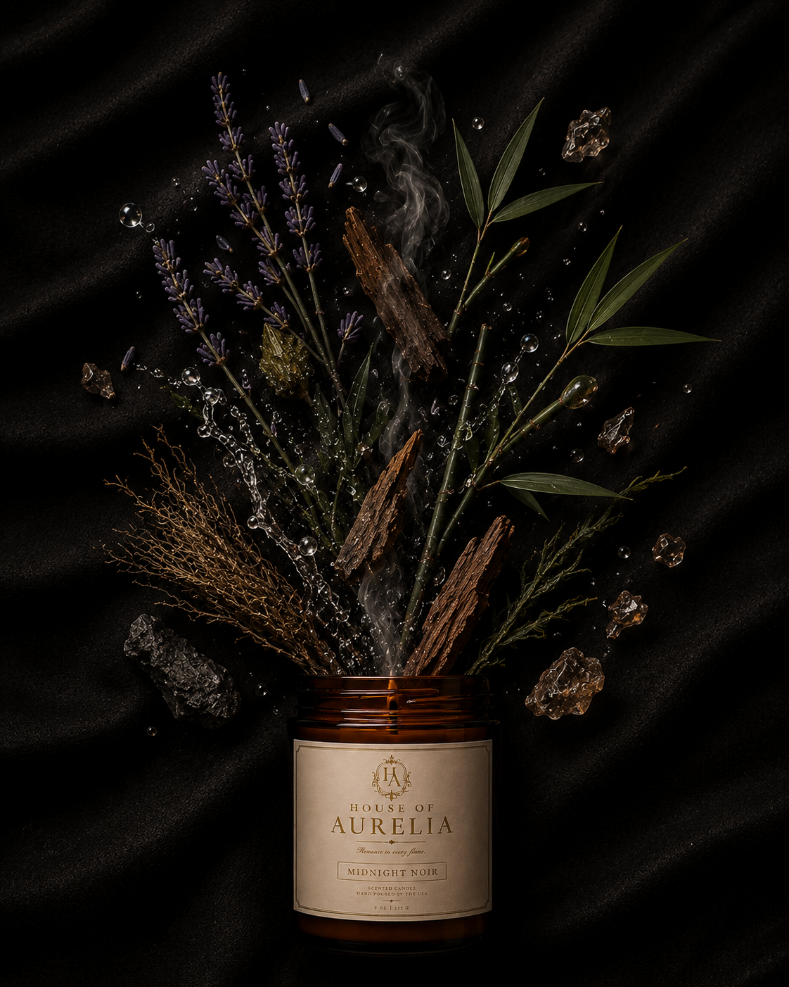 006 Midnight Noir- Clean Bamboo and Lavender
